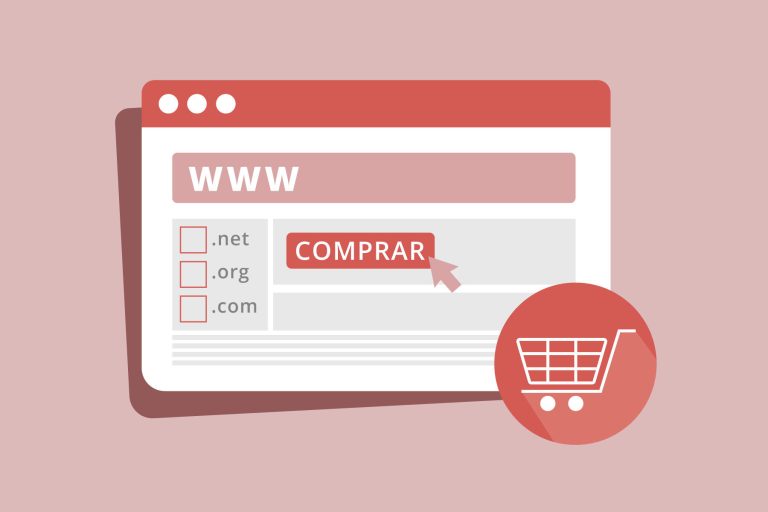 pasos para registrar un dominio web
